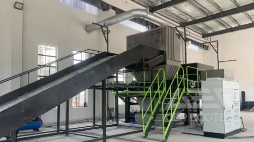 Bulky Waste and Garden Waste Disposal Production Line in Jiangxi, China