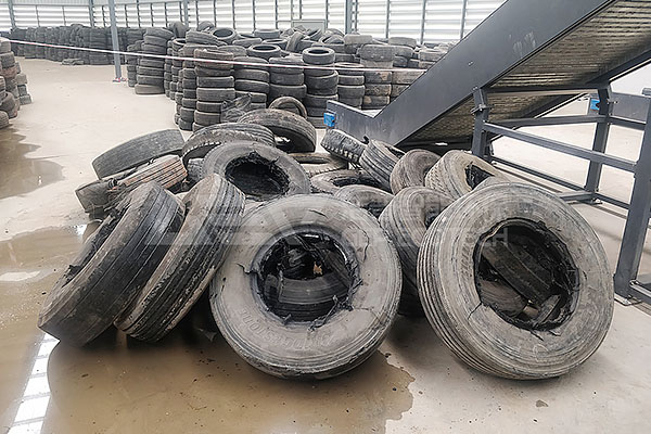 Let you know the waste tire disposal line