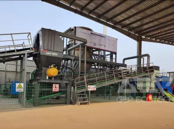 FRP Shredding Disposal Project in Shandong, China