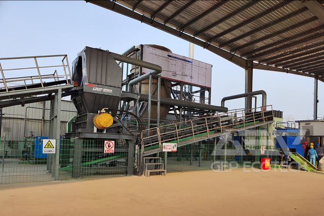 FRP Shredding Disposal Project in Shandong, China