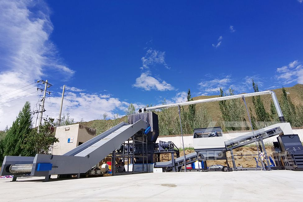 Bulky Waste Shredding and Disposal Project in Tibet