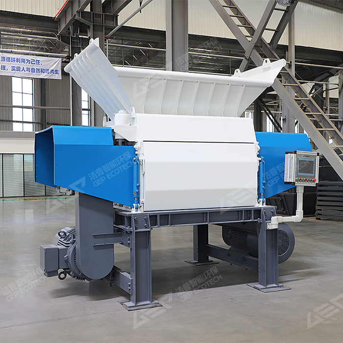 Waste Plastic Drum Shredder Machine Model and Picture