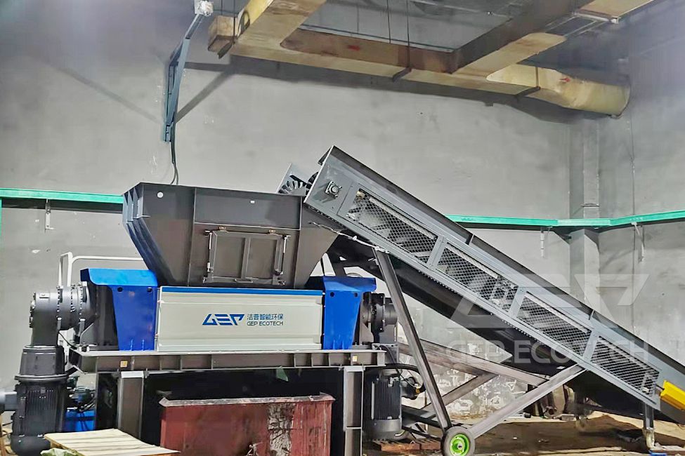 Shredder for Iron Buckets and Plastic Buckets