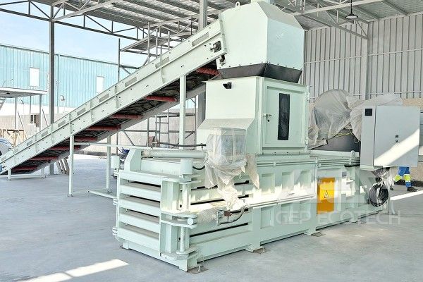 100 Tons/Month MSW Recyclables Baling Project in the Middle East