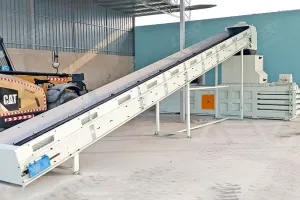 100 Tons/Month MSW Recyclables Baling Project in the Middle East