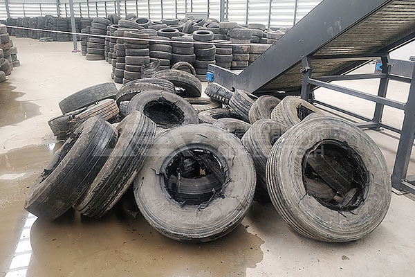 Waste Tire Recycling Shredder