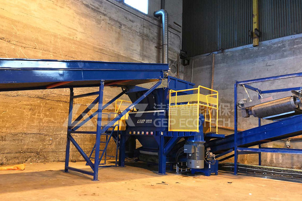 GEP ECOTECH on line took trial operation successfully in Europe
