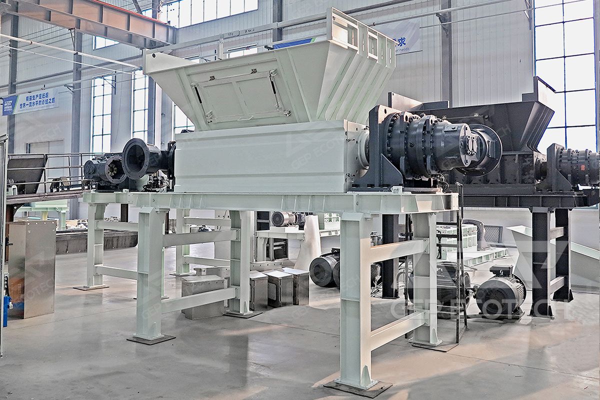 GD series double-shaft shredder