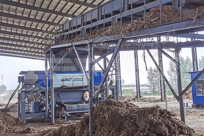 Biomass Straw Shredder for Paper Production