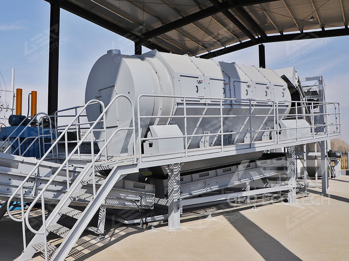 Mechanical screening machine Mechanical screening machine