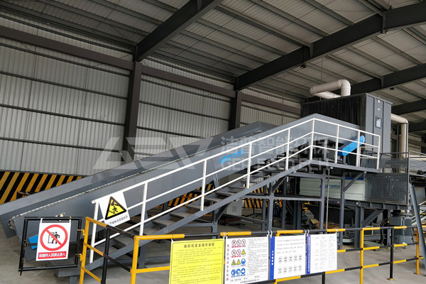 Large-scale garbage disposal production line successfully completed debugging, solving the problem of garbage disposal in Nanjing