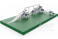 Shredding & Briquetting Equipment for Wetland Biomass Processing