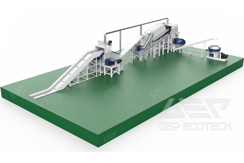 shredding and briquetting solution