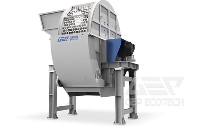 Double-Shaft Waste Tire Shredder