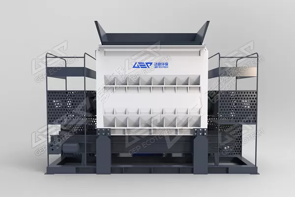 Industrial plastic shredder machine for sale