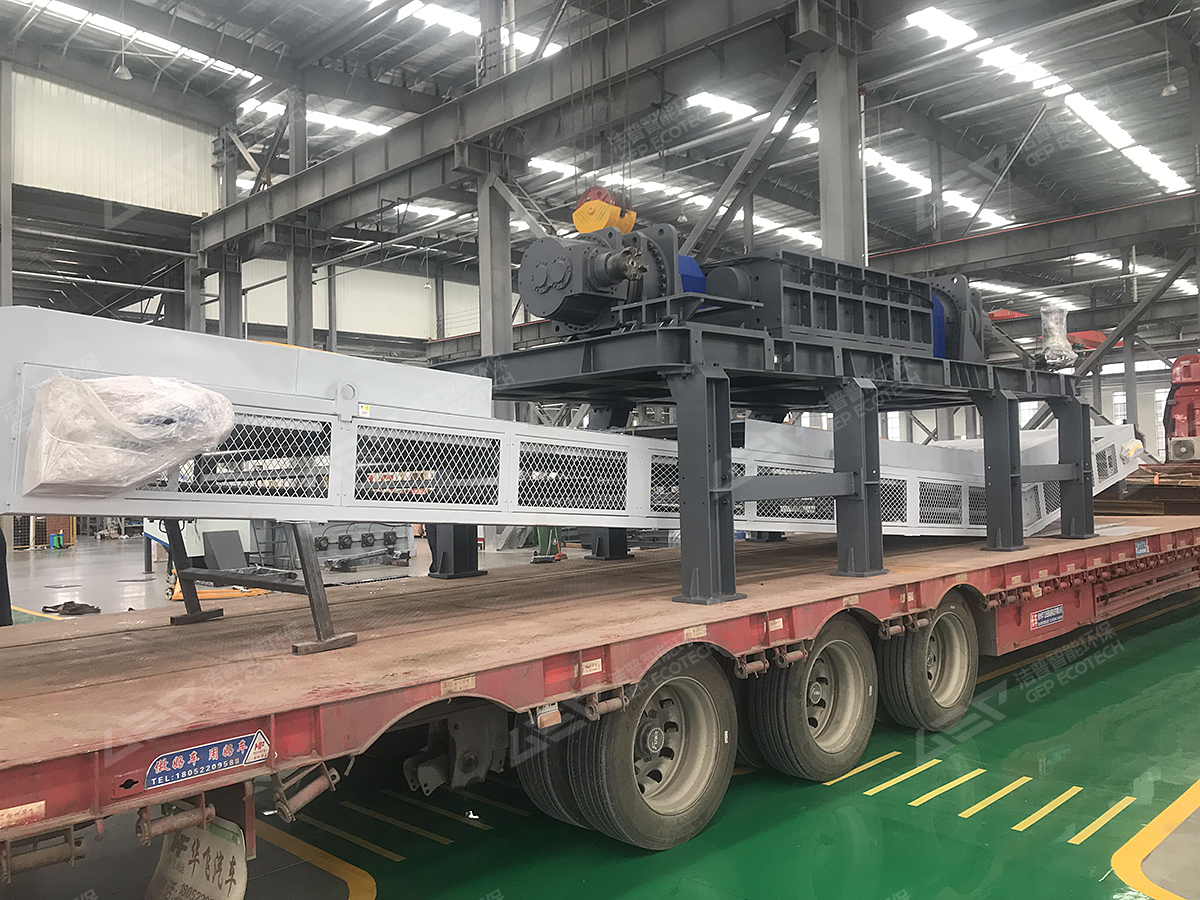 Bulky waste disposal equipment of Guancheng District has been delivered, the second sorting center in Zhengzhou has landed!