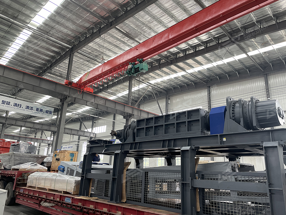 Bulky waste disposal equipment of Guancheng District has been delivered, the second sorting center in Zhengzhou has landed!