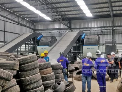 Large Industrial Plastic Shredder Machine Nigeria - Zhengzhou, Henan, China  - GEP ECOTECH CO., LTD.