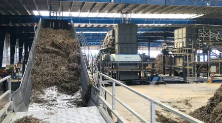 NNBP 25 MW Biomass Shredding System for Power Station in South East Asia