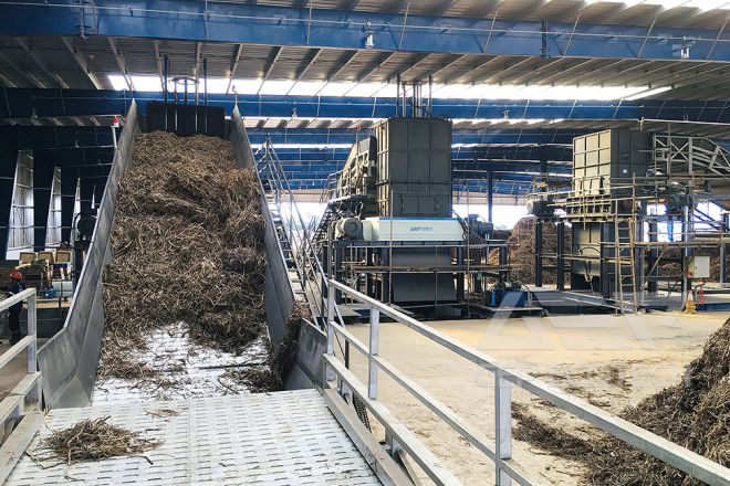 NNBP 25 MW Biomass Shredding System for Power Station in South East Asia
