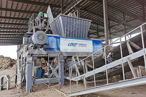 The introduction of waste shredder application