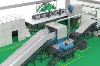Bulky waste shredder&Large garbage shredder
