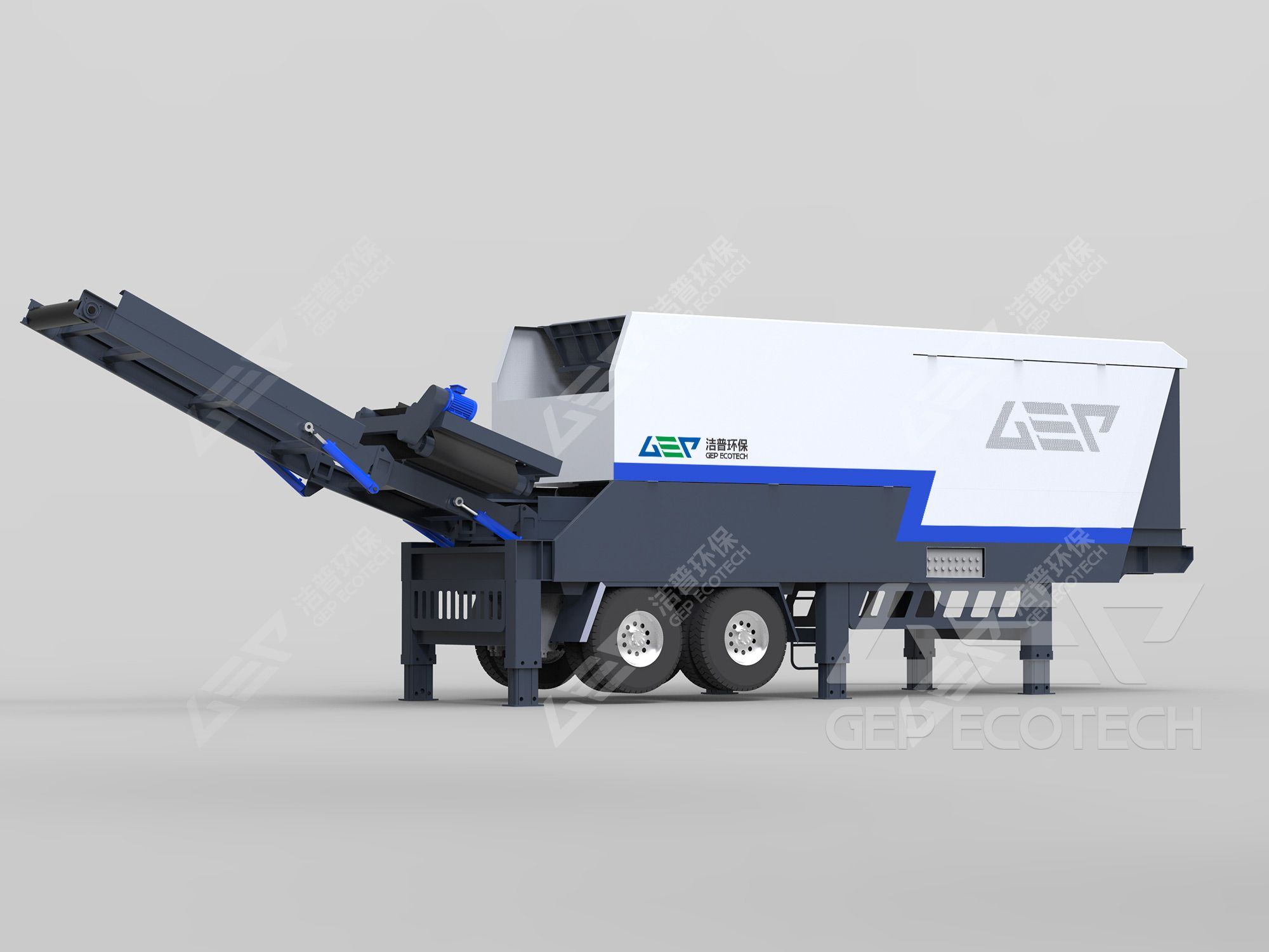 Mobile Shredders for Bulky Waste and Green Waste Management