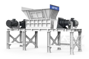 Double-Shaft Industrial Waste Shredder