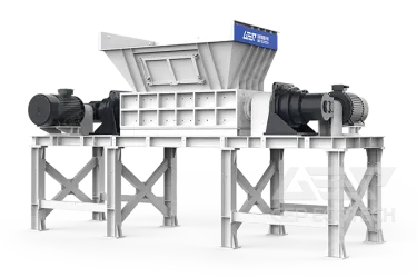 Double-Shaft Industrial Waste Shredder