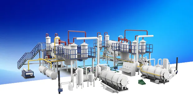 Waste Tire Pyrolysis System