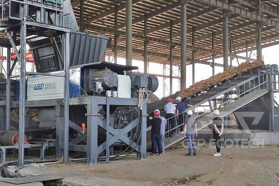 GDB Biomass Fuel Shredder