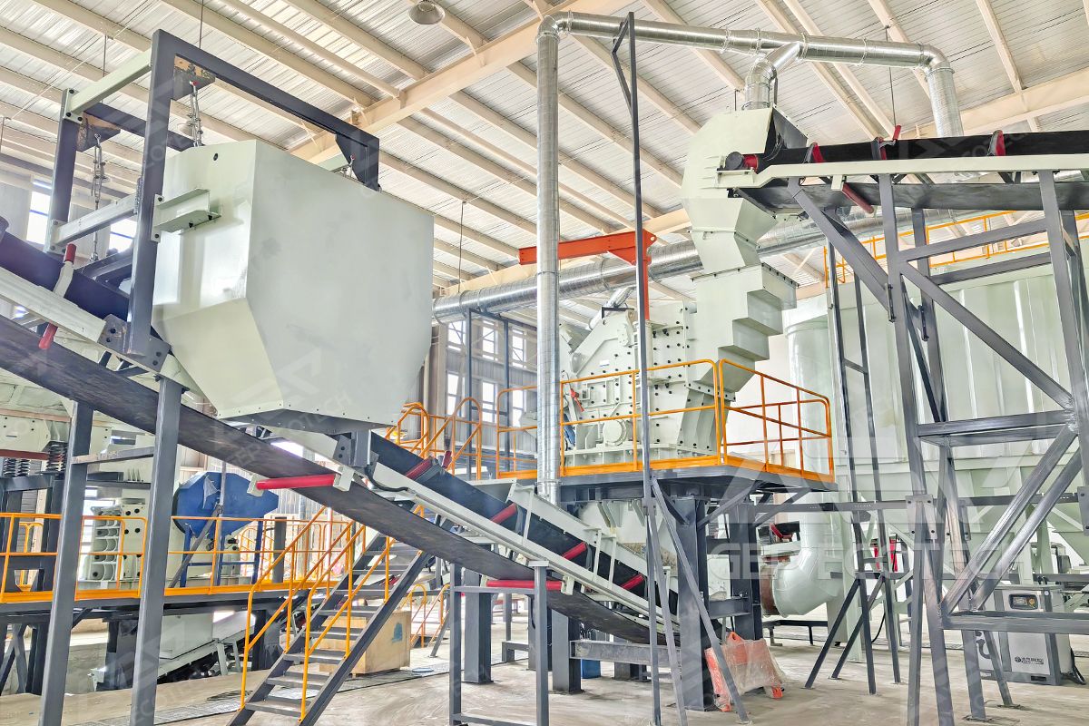 50 TPH C&D Waste Recycling Project in Jiangxi, China