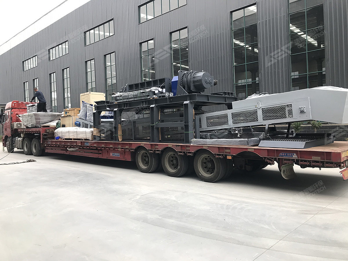 GEP hazardous waste pretreatment equipment is ready for delivery to Xinjiang