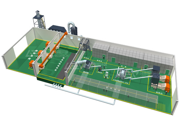 GEP ECOTECH kitchen waste disposal system: kitchen waste "eat" into the fat soil "spit"