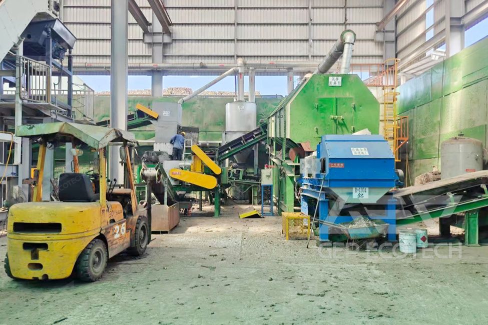 ASR (Automotive Shredder Residue) to SRF Production Line in Taiwan