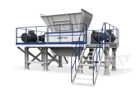 Double Shaft Bulky Waste Shredder