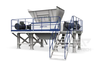 Double-Shaft Bulky Waste Shredder