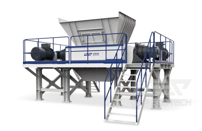 Double-Shaft Bulky Waste Shredder