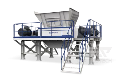 Double-Shaft Bulky Waste Shredder