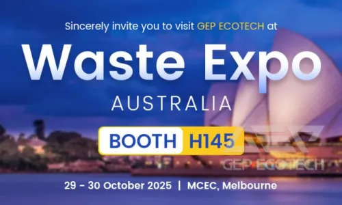 Meet GEP ECOTECH at Waste Expo Australia 2025 – BOOTH H145