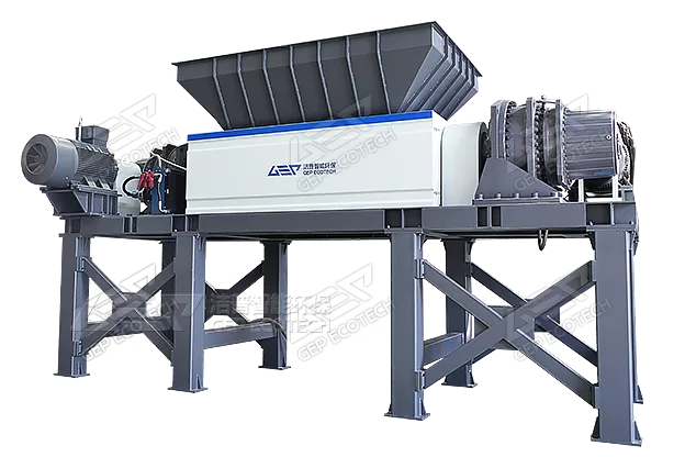 Double-shaft shredder