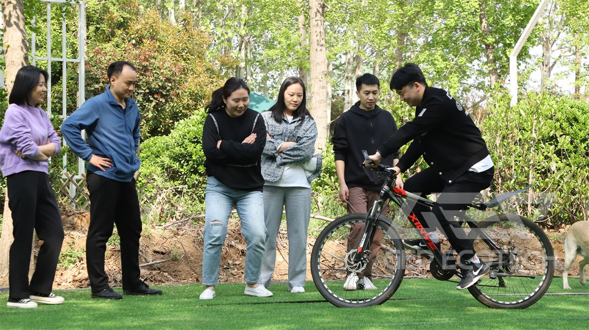 A competition to see who can ride their bike the slowest without falling over