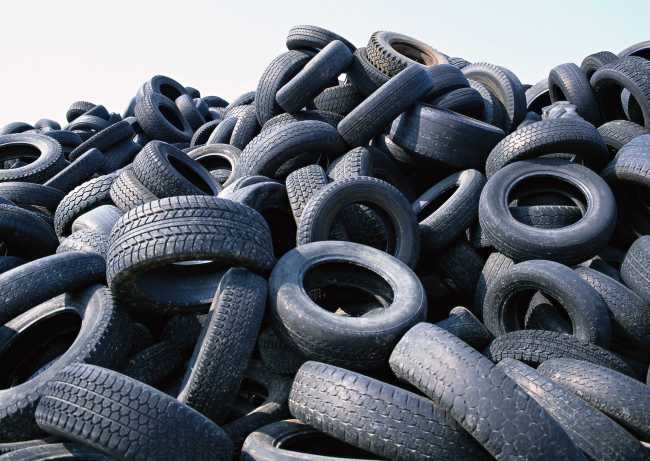 Hot Focus Speeding Up the Recycling of Waste Tires in China