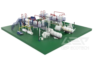 Waste Tire Pyrolysis Plant