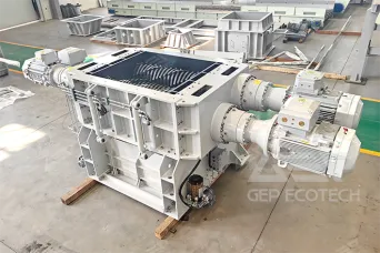 Four-Shaft Shredder