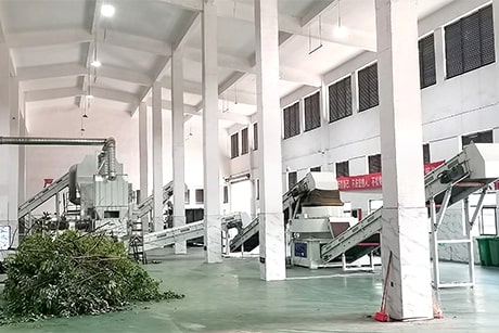 Waste Wood/Garden Waste Alternative Fuel Production Line
