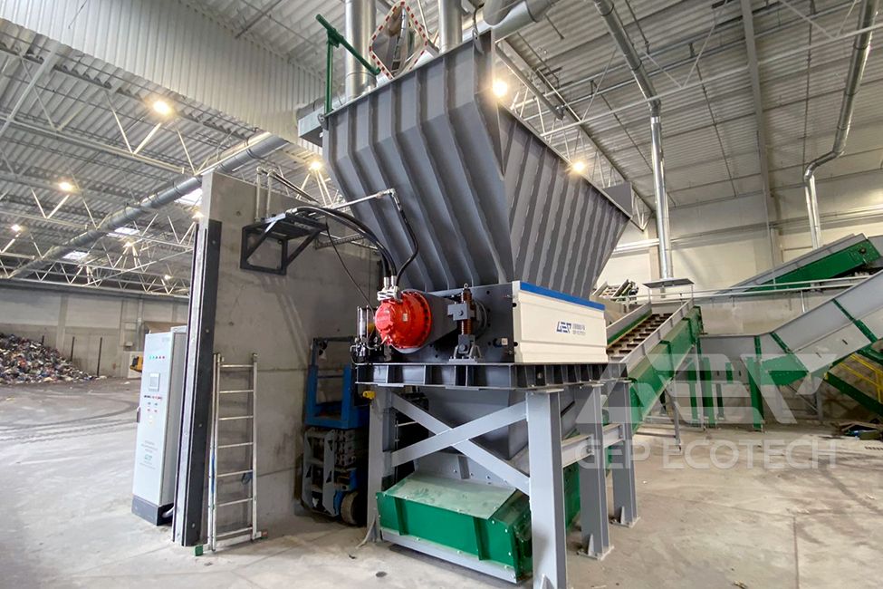 Pre-Shredding of MSW, Bulky Waste and Biological Waste in Poland