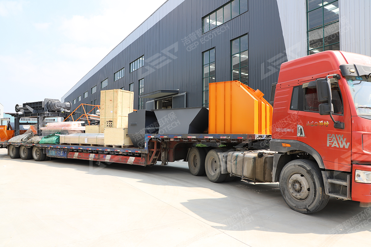 NNBP 25MW Biomass power station project equipment officially sent to Southeast Asia!