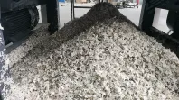 Single Shaft Industrial Insulation Paper Waste Shredding Machine with Upper Feed