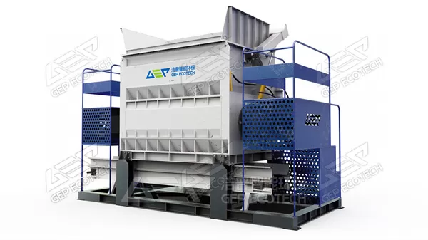 GSS series European version single shaft fine shredder